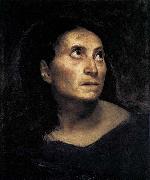 A Mad Woman Eugene Delacroix